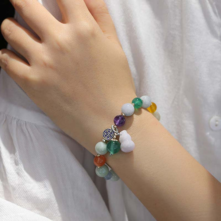 Lucky Bracelet Gourd Jade Bracelet - image 7