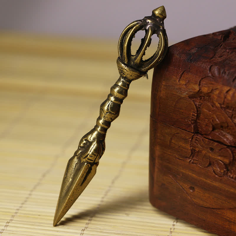 Buddha Stones Tibet Nine Strands Vajra Dorje Spiritual Power Decoration - image 1