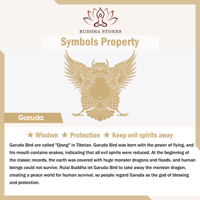 Buddha Stones Tibet Garuda Bird Alloy Keep Evil Spirits Away Home Decoration - image 10