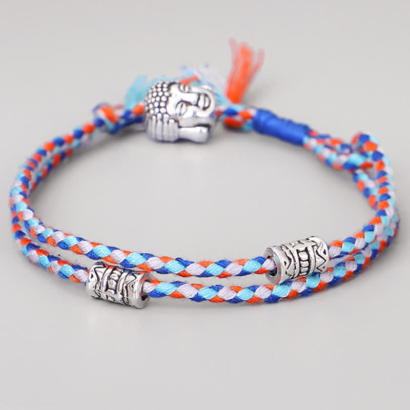Buddha Stones  Head Serenity String Bracelet - image 0