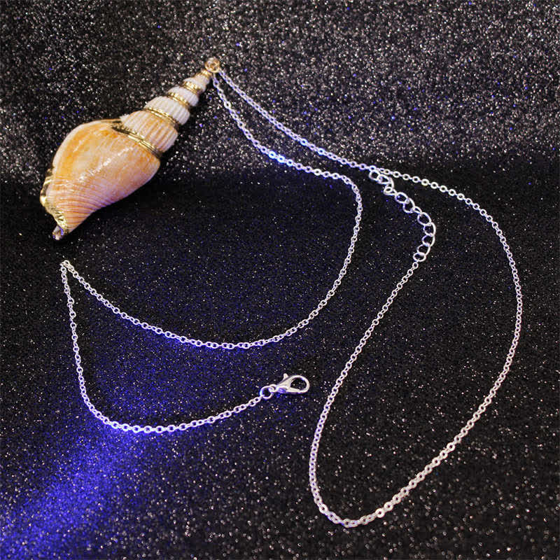Natural Shankha Conch Shell Seashell Lucky Necklace Pendant - image 4